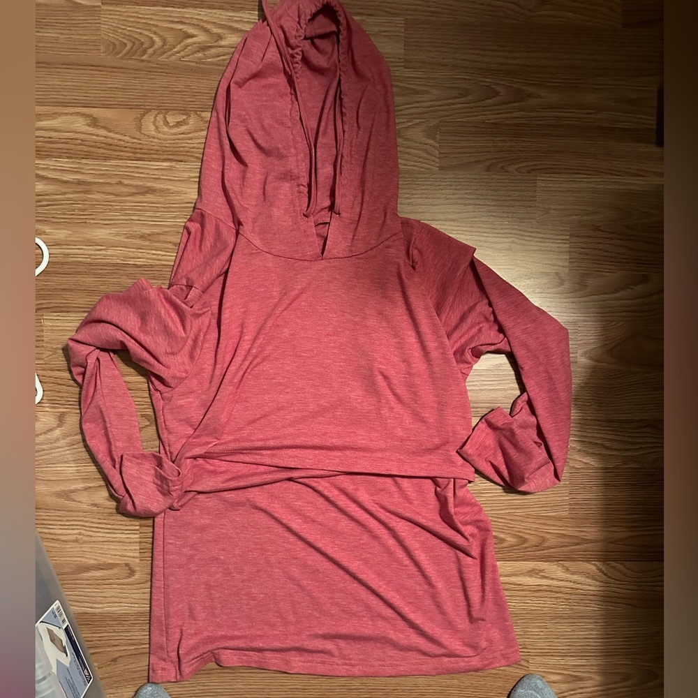 Nursing/pumping hoodie, size large